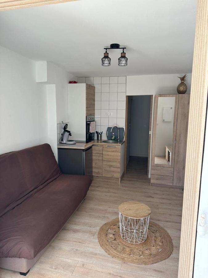 Charment studio 100m de la plage place de parking Cavalaire-sur-Mer Buitenkant foto