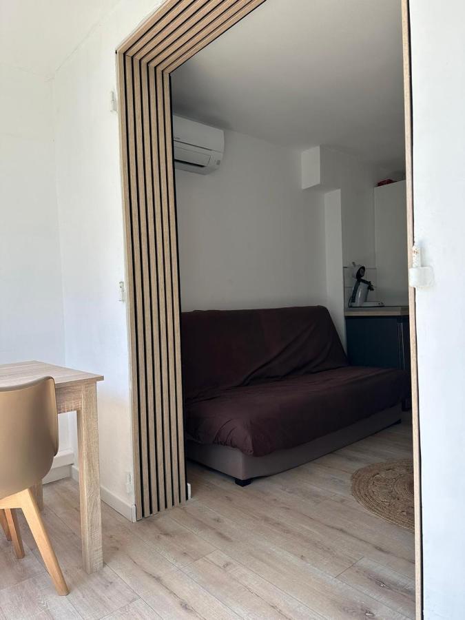 Charment studio 100m de la plage place de parking Cavalaire-sur-Mer Buitenkant foto